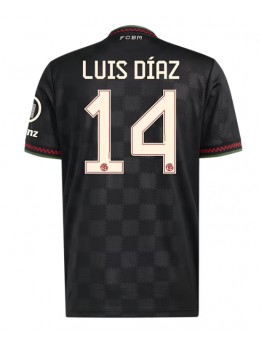 Bayern Munich Luis Diaz #14 Replika Tredje Kläder 2025-26 Kortärmad